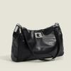 Underarm Shoulder Tote Bag Women's Summer Black Commuter Fashion Simple All-in-one Crossbody Bag