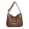 Multi-compartment Simple All-match Middle-aged and Elderly Mother's Large-capacity Casual Shoulder Crossbody Bag