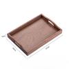 OLOEY Wooden Serving Tray with Handles
