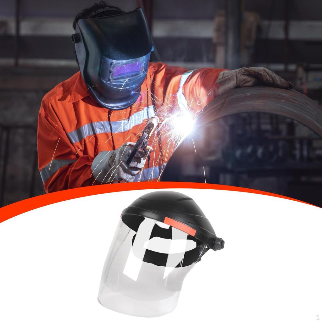 Schweißergesicht mit Schutzhelm, Professioneller hochklappbarer, verstellbarer, leichter Schutz