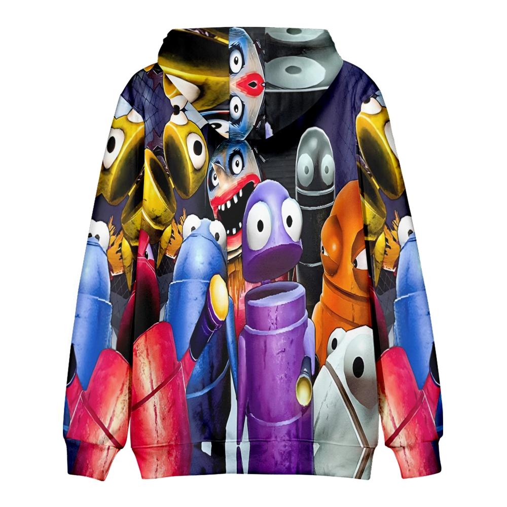 Fashion Game Men Women REPO Hoodies Streetwear Casual Cartoon Printed Hooded Pullover Sweatshirts
