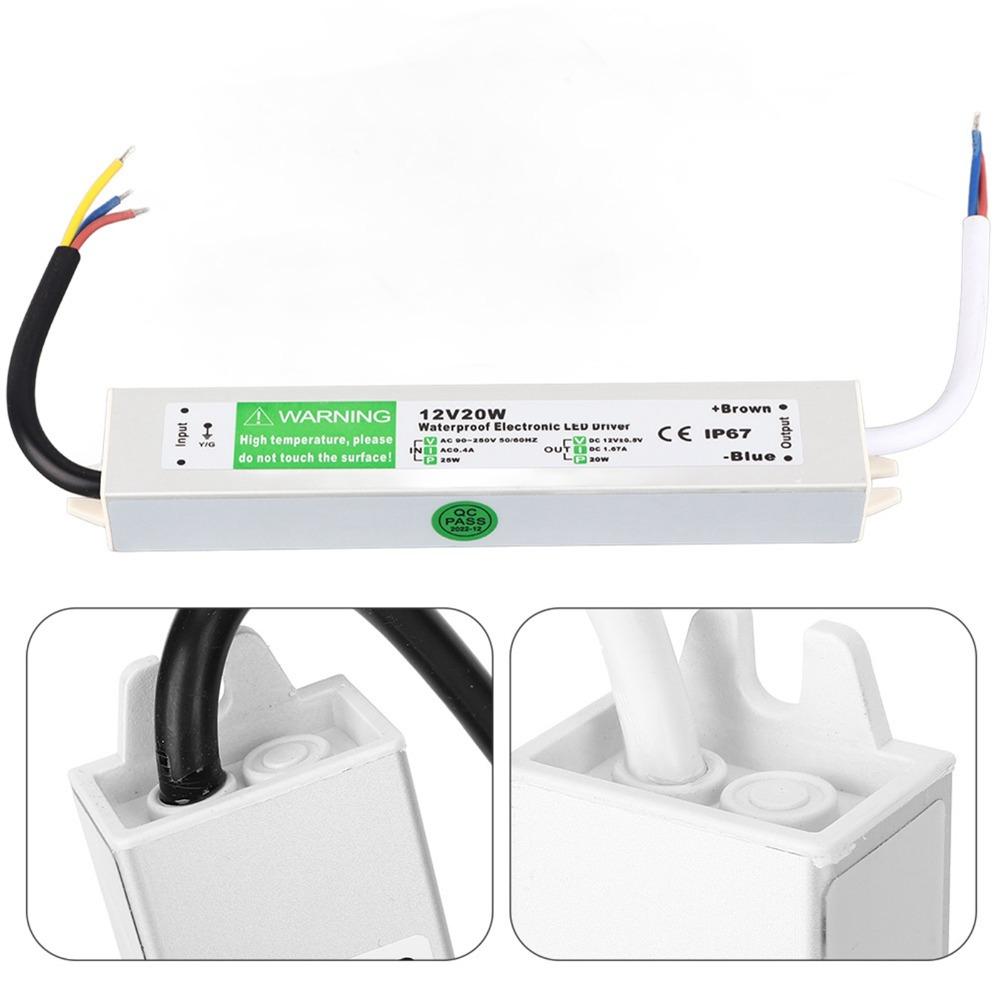 AC90-250V Input LED Power Supply Driver IP67 Low Voltage Transformer  Low Voltage Applications