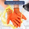 Newcomer Discount: Durable Waterproof Non-Slip PVC Work Gloves for Construction