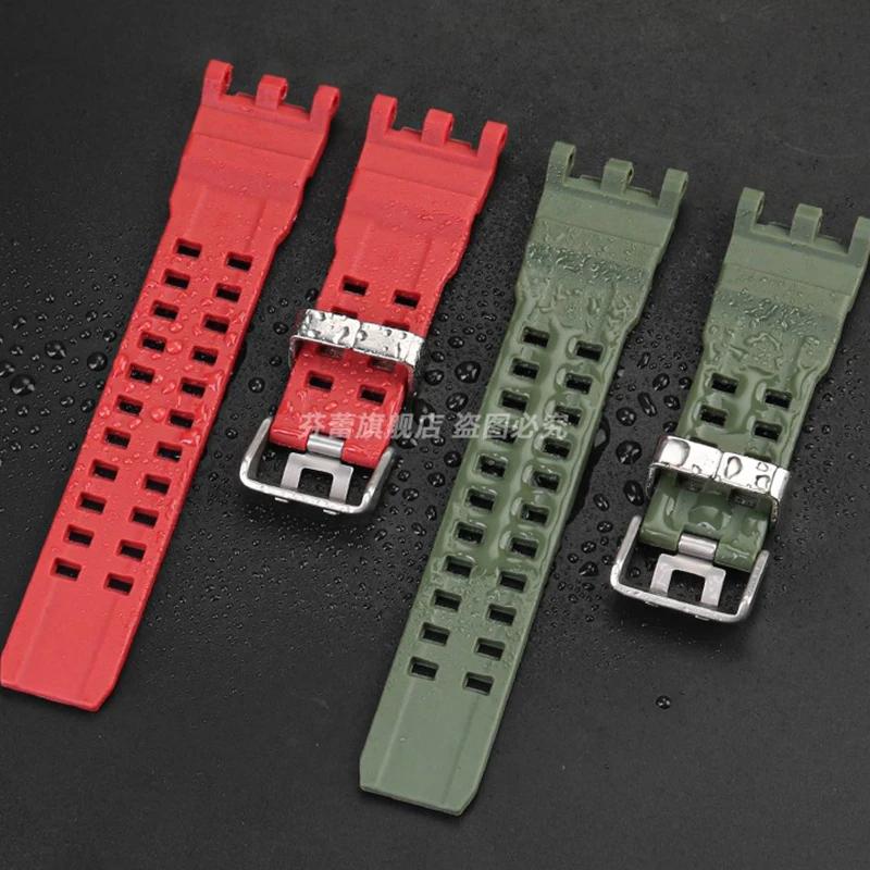 Für G-SHOCK Casio Uhrenarmband für Herren Zweite Generation Big Mud King Modifiziert GWG2000 GWG-2000 GWG-2040 Harz Gummi Armband