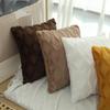 40*40cm Soft Plush Short Wool Velvet Decorative Pillow Cover Soft Sofa Pillowcase Only Pillowcase Without Pillow Core