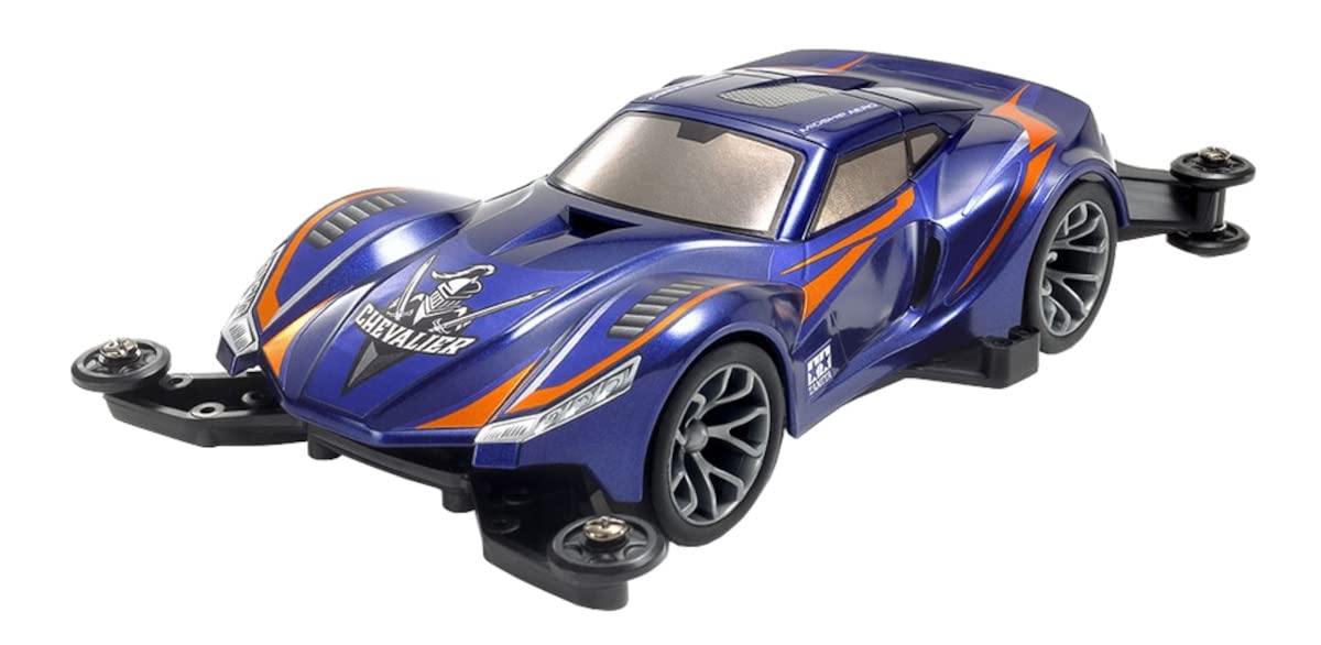 

Tamiya Mini 4WD PRO Series 58 Chevalier MA Chassis 18658 1/32 No. синий