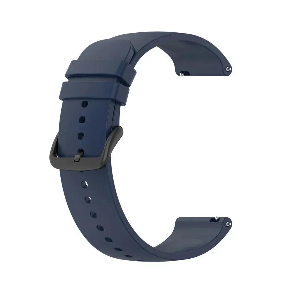 20mm 22mm Silicone Strap For Amazfit Bip 5 4 S/GTR 4 3 Pro/GTR 42mm 47mm/GTR 2e Band GTS 4 2 Mini/Zepp Z/Stratos 3 2 2 Bracelet