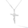 Stainless Steel Christian Tree Cross Necklace for Women Men Pendant Necklaces Retro Religion Jewelry Gift New Design Bijoux