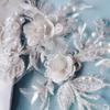 Three-Dimensional Lace Embroidery Lace Flower Handmade Diy Flower Accessories Headgear Clothes Decoration Nail Beads Clothing Accessories