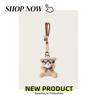 Doll Plush Doll Cartoon Keychain Pendant Mini Toy Cute Bear Short Bow Tie Bag Lanyard Pendant
