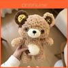 Plush Bear Toy With Button Embellishments For Kids Playroom Decor