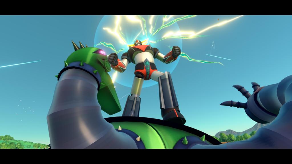 UFO Robo Even If My Life Ends DLC Distribution Original Wallpaper PS5 Grendizer [with Bonus] “Silver Costume” -