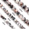 1 Strand 6/8/10/12mm Black Brown Glass Beads Round Loose Spacer Bead For Jewelry Making DIY Crafts Bracelet Necklace Accessories