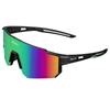 SCVCN Unisex Outdoor Cycling Sunglasses: Windproof & Sandproof One-Piece, Sporty Design