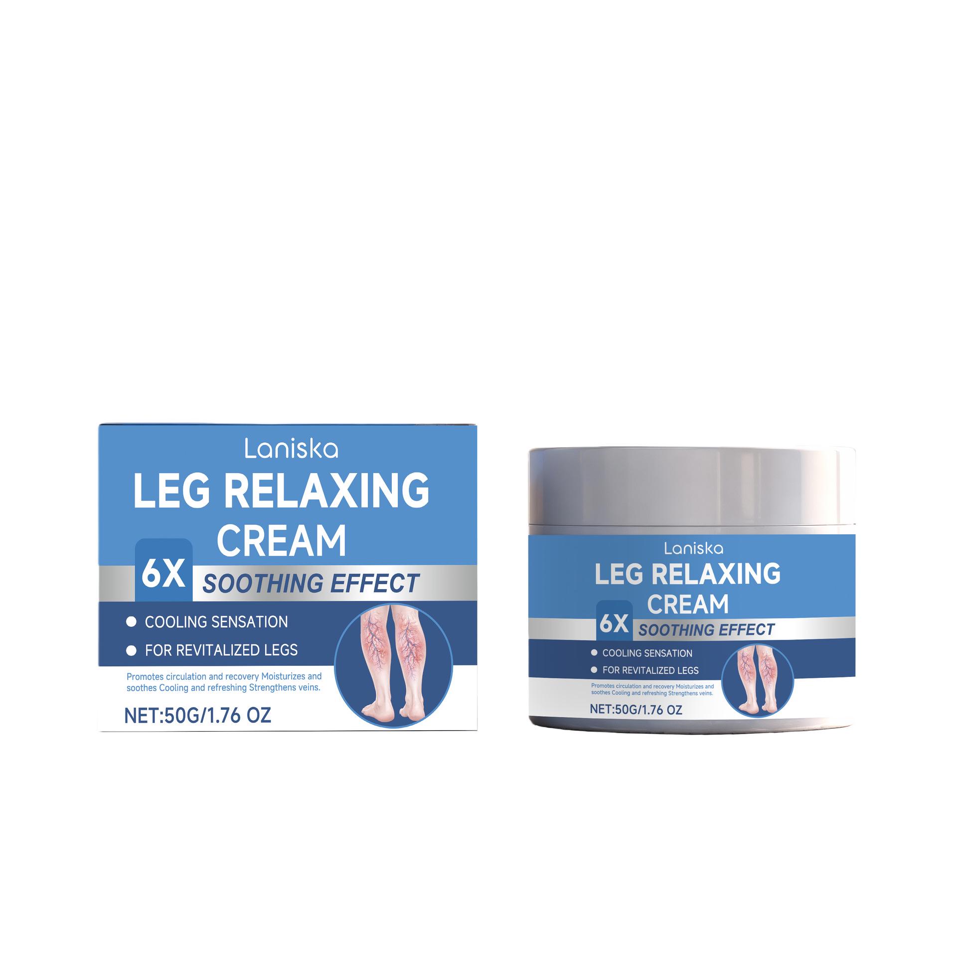 LANISKA Gentle Leg Care Cream - Refreshing & Moisturizing for Soft, Comfortable Legs