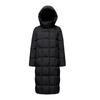 Yalu EW Women's Hooded Long Thickened Down Jacket