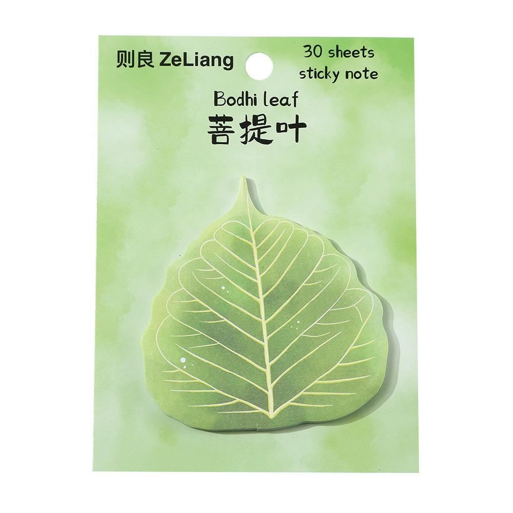 

Kawaii Leaves and Flowers Theme Sticky Notes Removable Stationery Memo Notes Adhesive Notes Office Use
