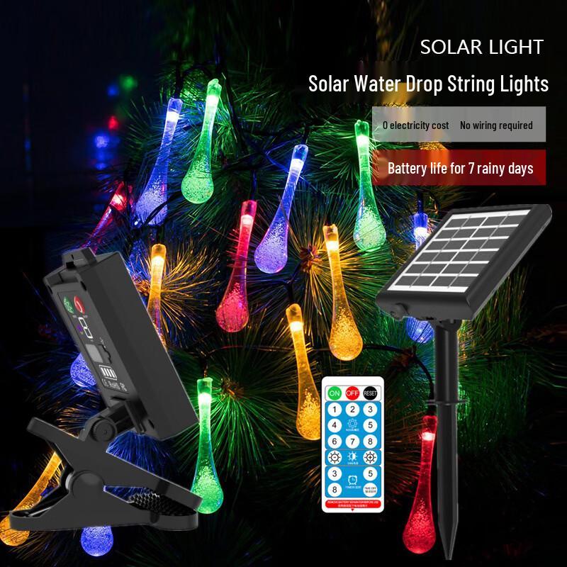 Luci Solari a LED per Decorazione Esterna