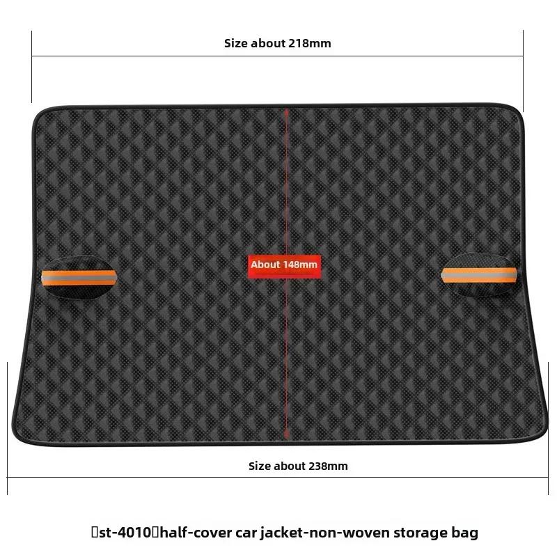 Car Windshield Cover for Ice and Snow, Windproof, Window Guard, Magnetic and Reflective Strips, Car Front Window