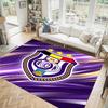 Tappeto in Velluto Cristallo Design Anderlecht FC Accogliente Non?Tappeto Stampato Antiscivolo per Camera da Letto Soggiorno Ingresso