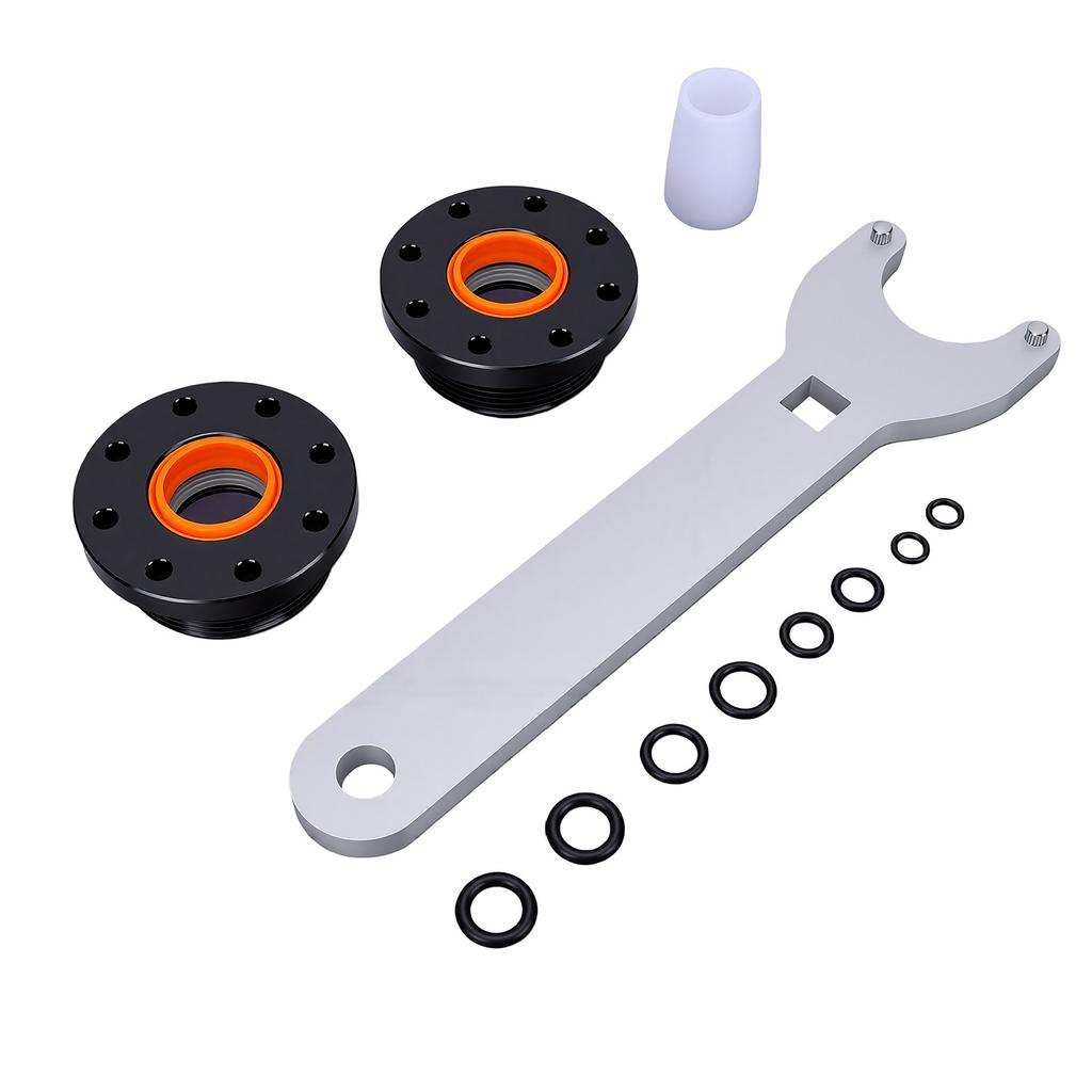 Hydraulic Steering Cylinder Seal Kit Replacement for Seastar HS5167 Front Mount Cylinder Seal Kit with Wrench