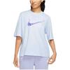 Nike Logo Printed Round Neck Pullover Fashion Sports Comfortable Breathable Short Sleeve Drop Shoulder T-Shirt Women T-Shirt Light-Purple FD9315-085