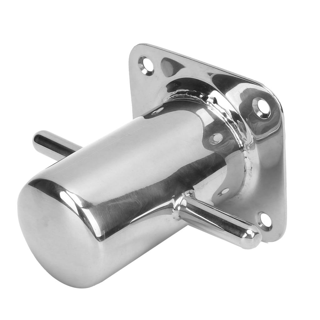 Acero Inoxidable 316 Bolardo de Amarre Único Bolardo Cruzado de Servicio Pesado Cornamusa Accesorios de Ferretería Marina90MM