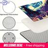Pokemon Gengar Starry Night Art Print Non-Slip Doormat, Absorbent Floor Mat for Home Decor
