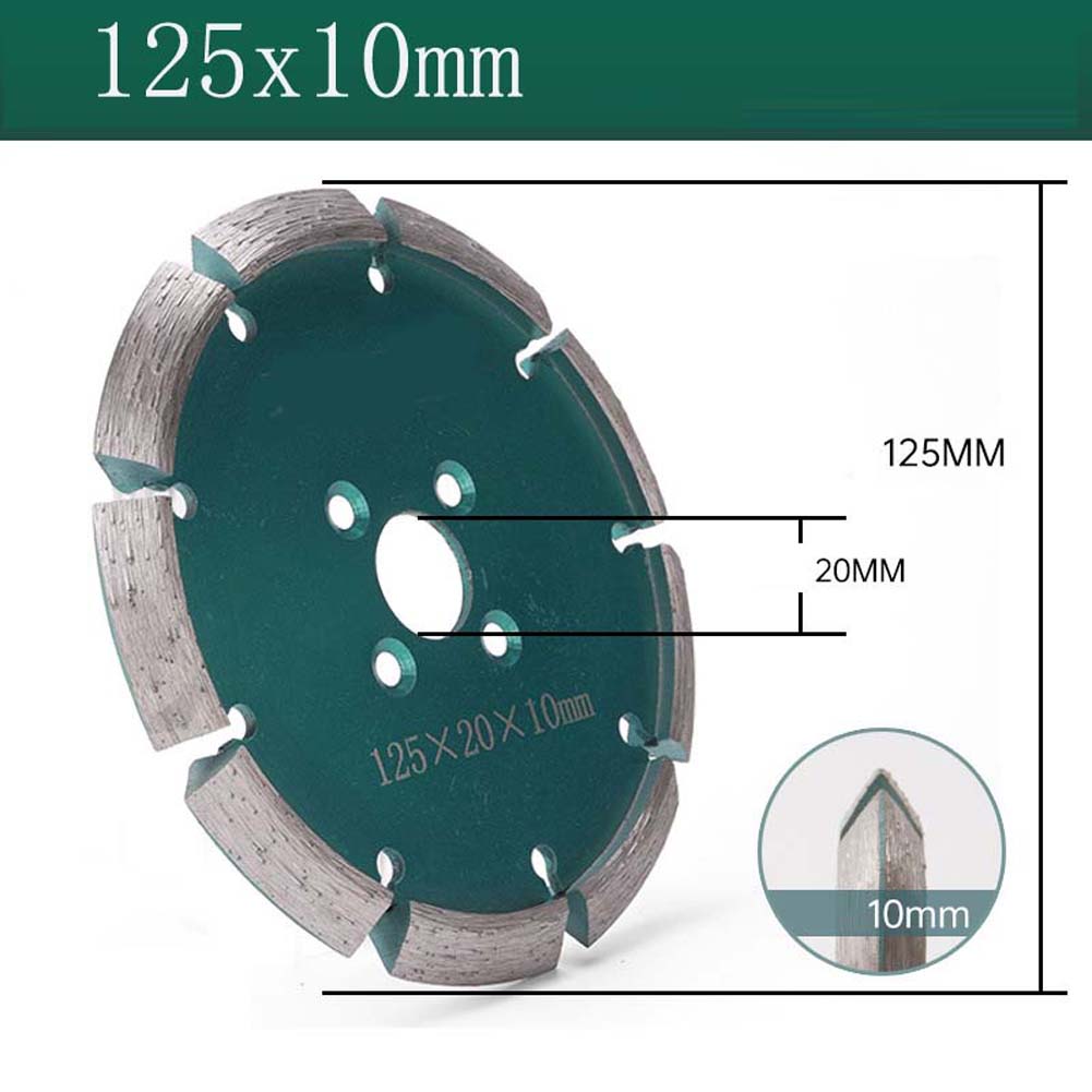 1pc 90/110/125mm V Shape Thickened Saw Blades Tool For Concrete Stone Cutting Disc Angle Grinder Accessories