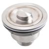 Single Tank Drain Sink Strainer Head Drain Kit Easy To Install Floor Tiles And Tiles Stainless Steel ABS Plastic