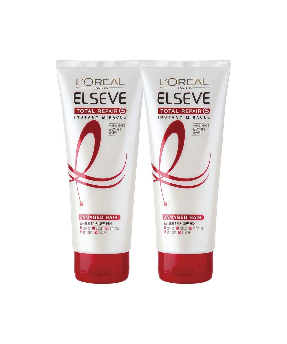 [2 pack] Total Repair 5 Instant Miracle Hair Pack 170ml