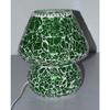 Mushroom Shaped Mosaic Glass Lamp for Home/Office/Festival Decoration (Bulb Not Included) (23 cm)
