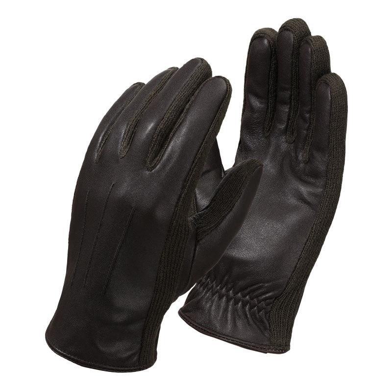 

Leather Gloves Men s Winter Warm Gloves Plus Velvet Thickened Sheepskin Gloves Outdoor Photography Driving Business Leather Gloves M