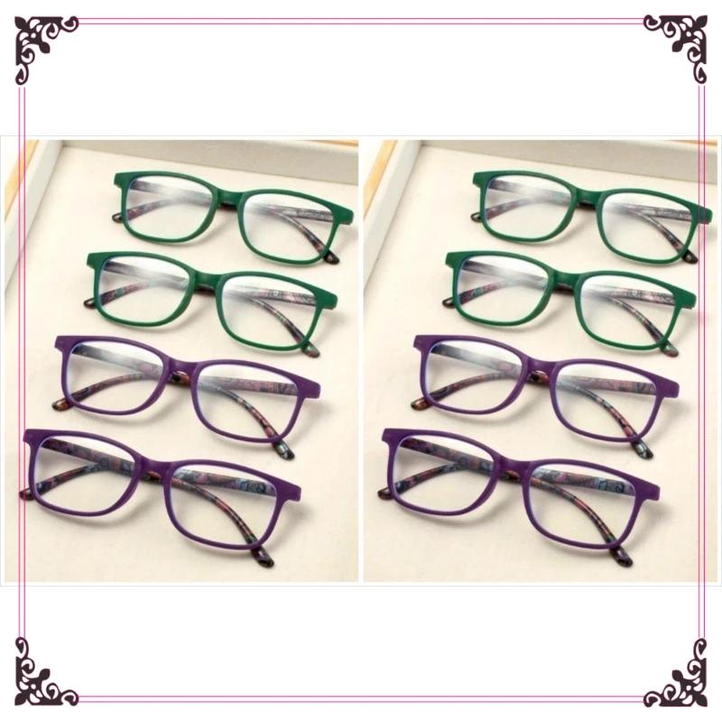 

8PCS Fashion Reading Glasses for women Women s Presbyopia Glasses Hyperopia Glasses With Grade +100 to +400 4.0