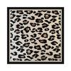 Women’s Scarf: Leopard-print, Faux Silk, European-style, High-end Print, Head-wrapping Satin, Large Scarf