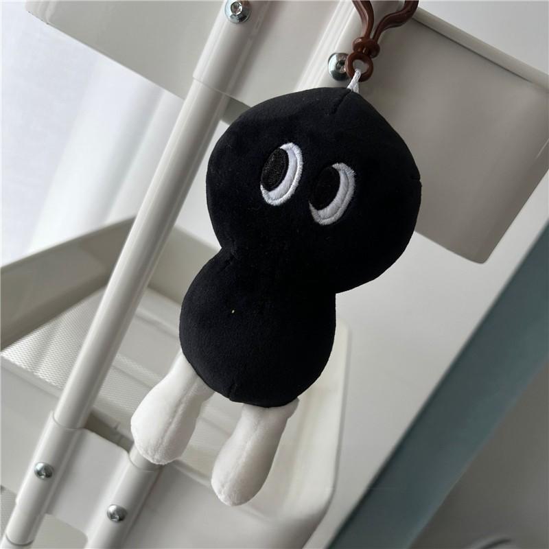 Funny Black Gourd Plush Toy Cartoon Pillow Doll Doll Gift With Pp Cotton Filling