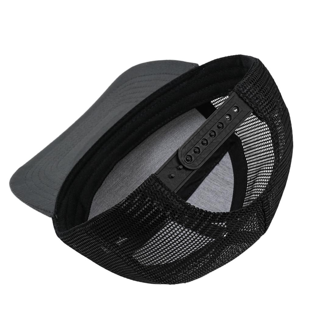 Men's Seven-Panel Color-Block Curved Baseball Trucker Hat - Mesh Sunshade Cap