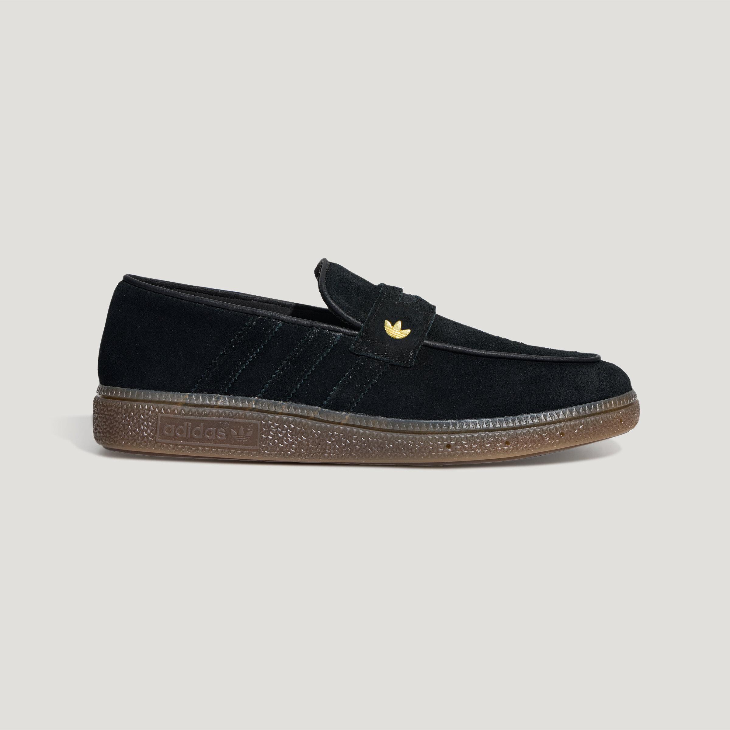 Adidas Originals HANDBALL SPEZIAL Loafers Women s Black/Resin Yellow 37
