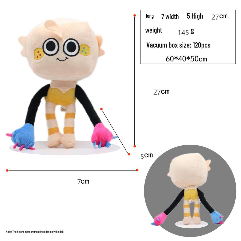 Dandy's World Plush Toy Doll - Cartoon Game Peripheral