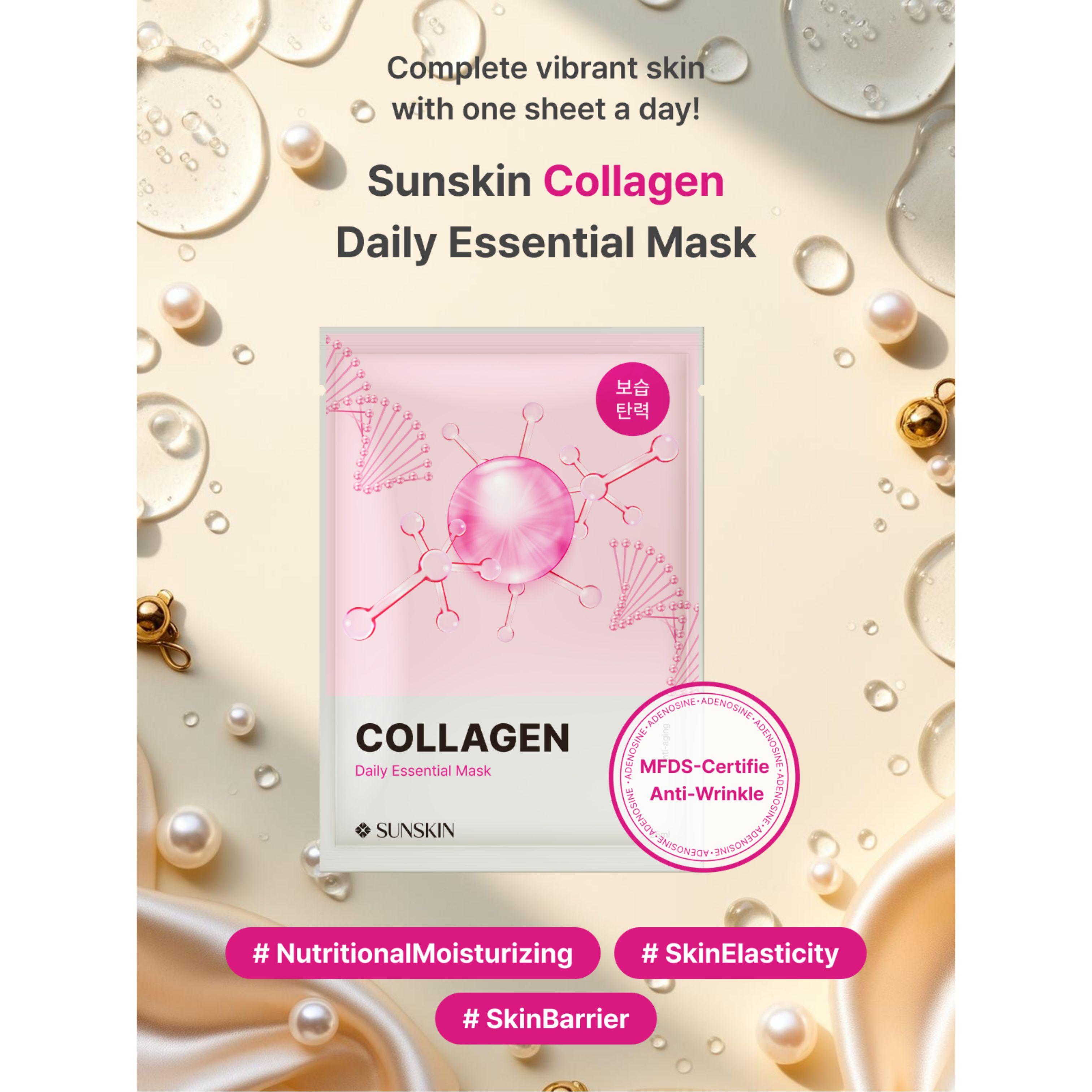 SUNSKIN Ikdienas būtiskā maska 10 gab