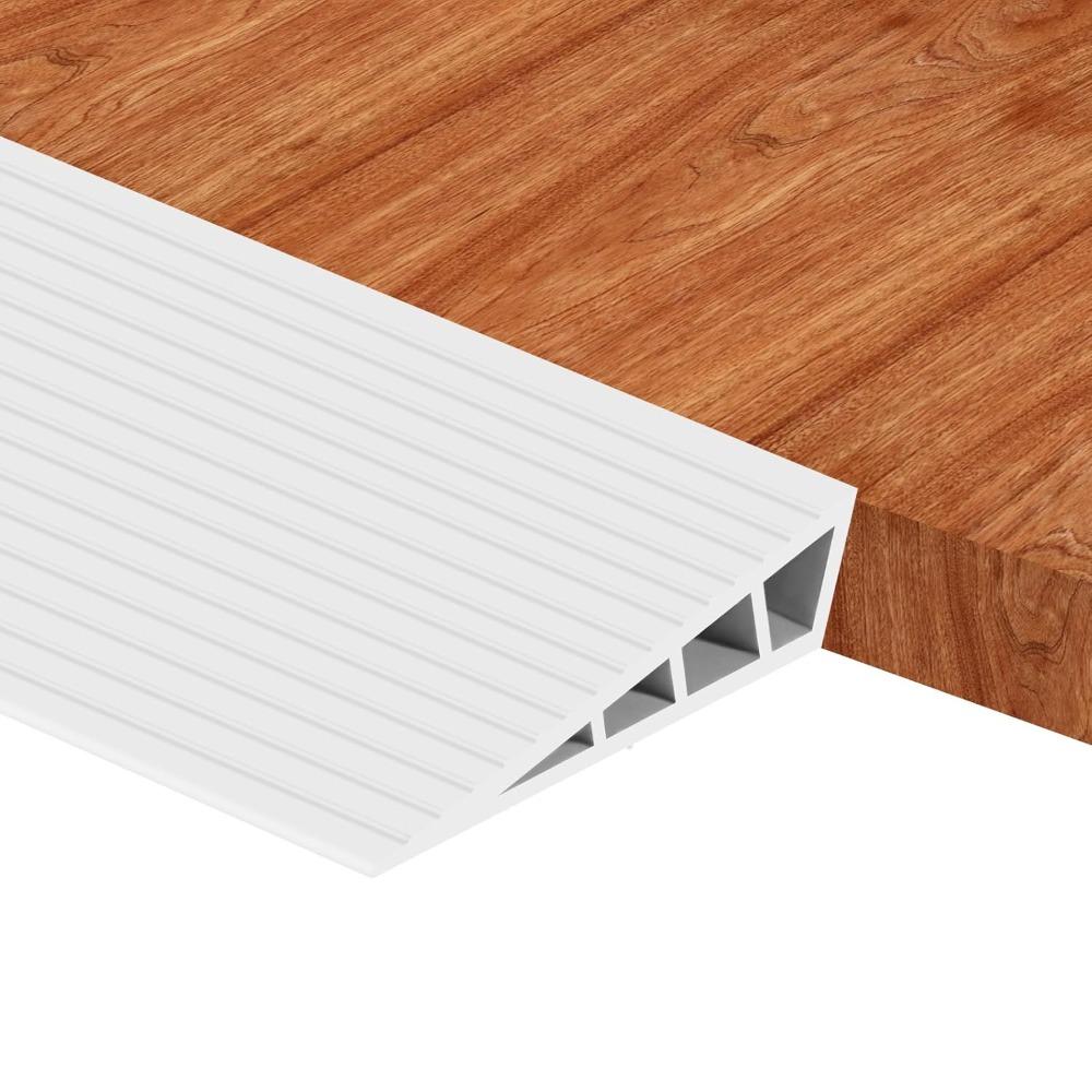 Carpet To Tile Rise Threshold Ramps 60cm Soft Wheelchairs Ramps Cuttable Waterproof Floor Transition Strip Wood/Tile Floor