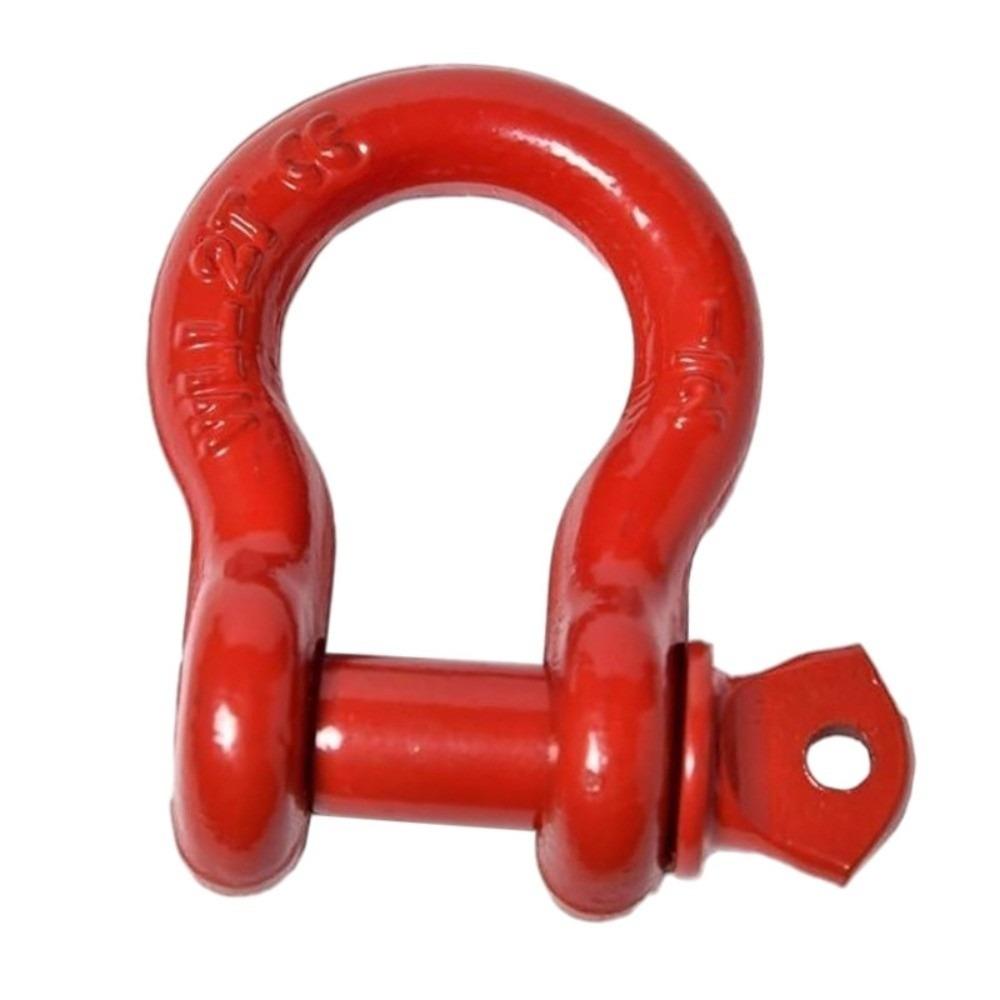 1/2" 5/8" Tow Shackle Anti-Rust Tow Hook Towing Kit D-Ring Shackle  Trailer Towing