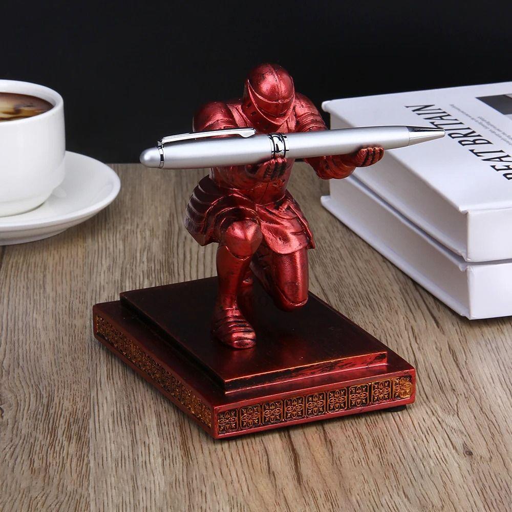 Executive Knight Armor Hero Pen Holder Armor Hero Creative Pen Holder Desktop