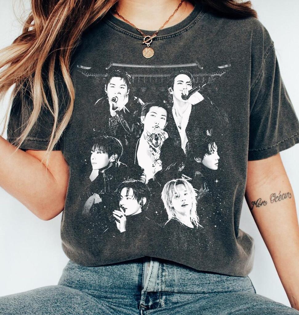 BTS AIRANG World Tour Shirt, ARIRANG Bootleg Shirt, Bangtan Merch 2026, Concert 2026 T-Shirt, Atmy Kpop Shirt, Kpop Fan Gift Tee