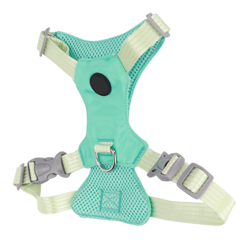 Hunde Sicherheitsweste Weich und Atmungsaktiv Mehrzweck Welpengeschirr für Kleine Mittelgroße Hunde Katzen TifnyBlau M