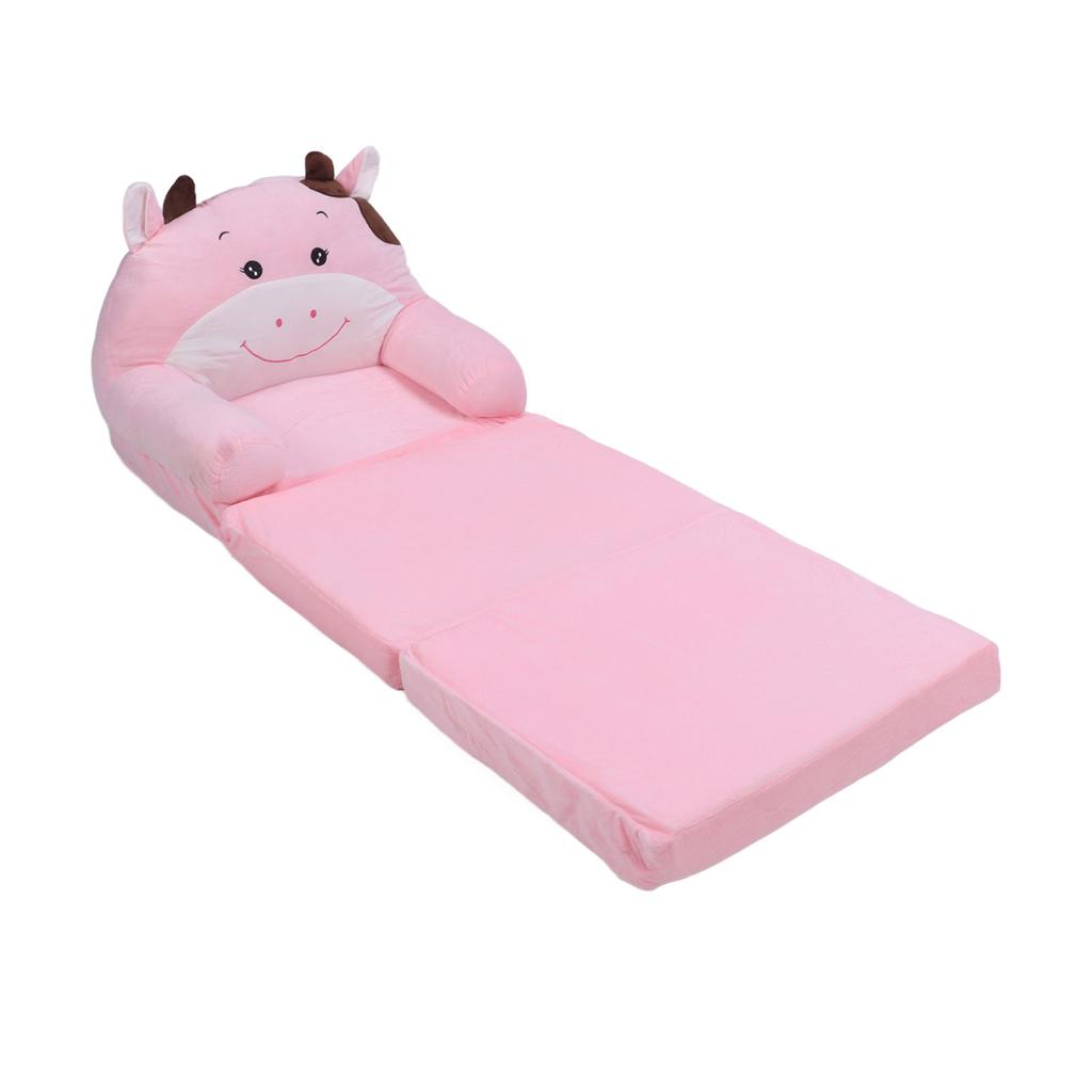 Faltbares Kindersofa, süßes Cartoon-Design, weich und bequem, für Kinder, Klappcouch, Schlafsofa für Jungen und Mädchen