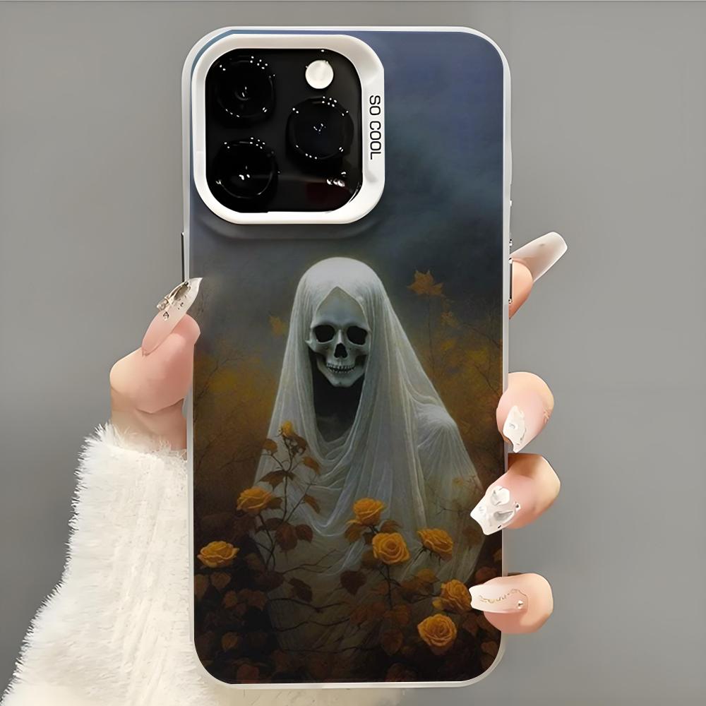 Santa Muerte Phone Case Phone Case For iPhone 14 16 15 11 12 13 Pro Max Mini Plus Shockproof Cover