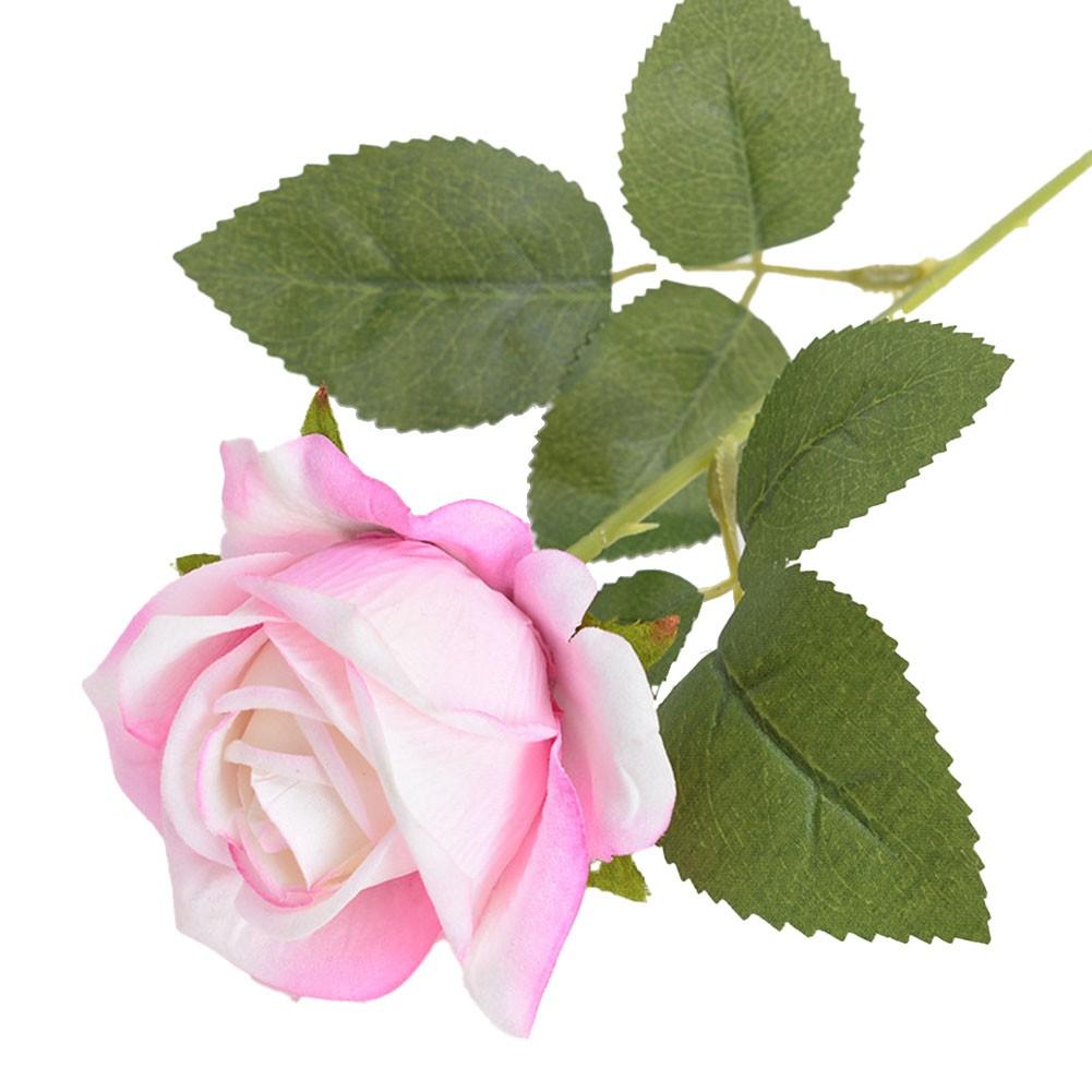Adjustable Stems Home Decor Flower Wedding Flower Artificial Velvet Rose