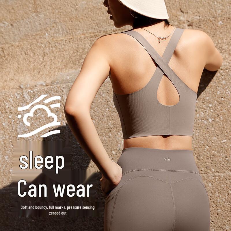 VFU Damen Stoßfester Sport-BH & Yoga-West