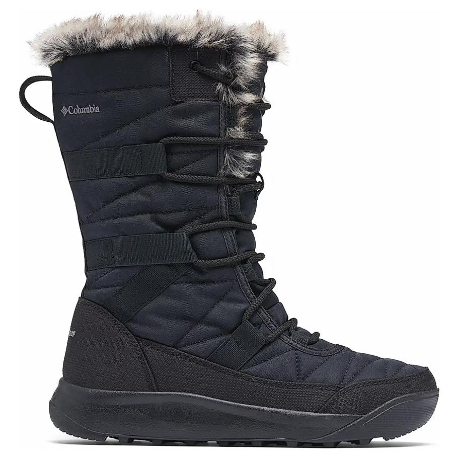 Columbia Minx Shorty 4 Outdoor Warm Non-Slip Comfortable Versatile High-Top Snow Boots Women boots Black BL1886-010
